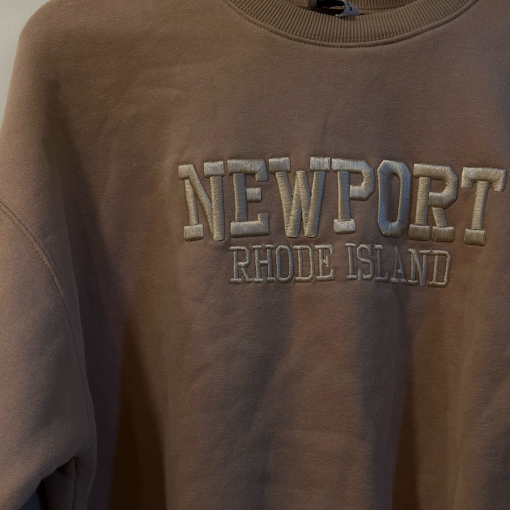 Princess Polly Tan Sweatshirt